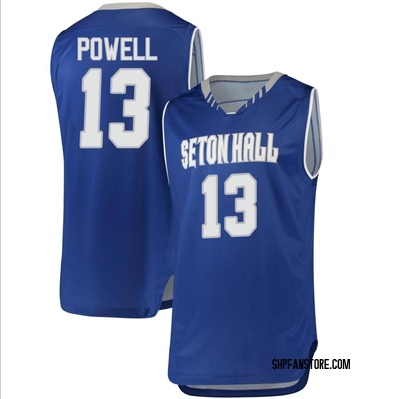 Men's Myles Powell Seton Hall Pirates Replica Basketball Jersey - Royal