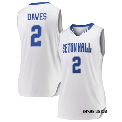 Women's Al-Amir Dawes Seton Hall Pirates Replica Basketball Jersey - White