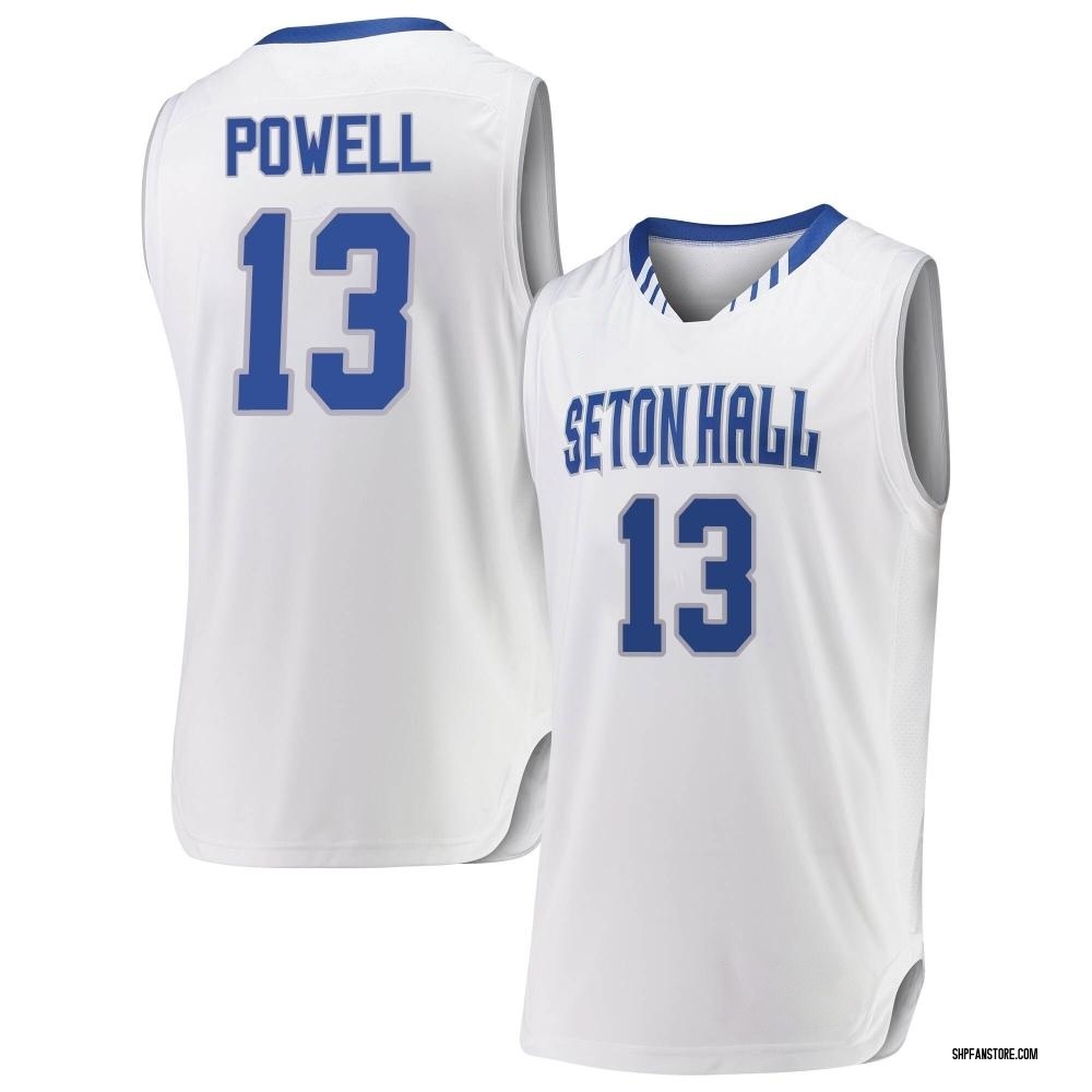 Youth Myles Powell Seton Hall Pirates Replica Basketball Jersey - White